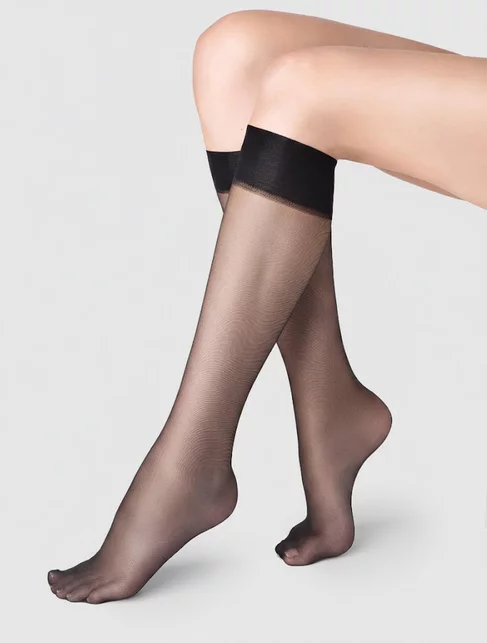 Set 2 perechi sosete lungi 3/4 Marilyn Ufki 15 den