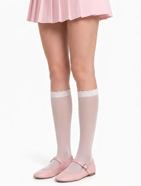 Sosete fete microfibra lungi sub genunchi Conte Elegant Princess 40 den