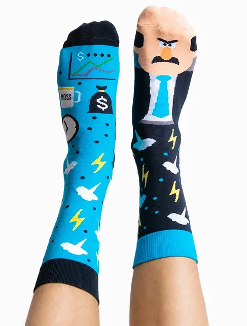 Sosete model unisex Nanushki Big Cheese