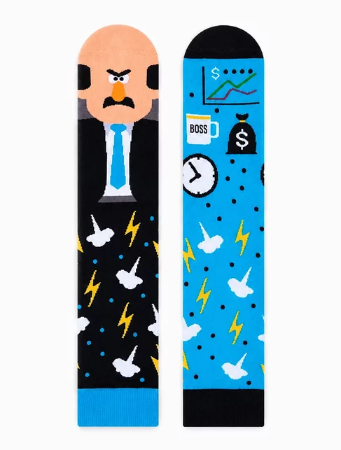 Sosete model unisex Nanushki Big Cheese