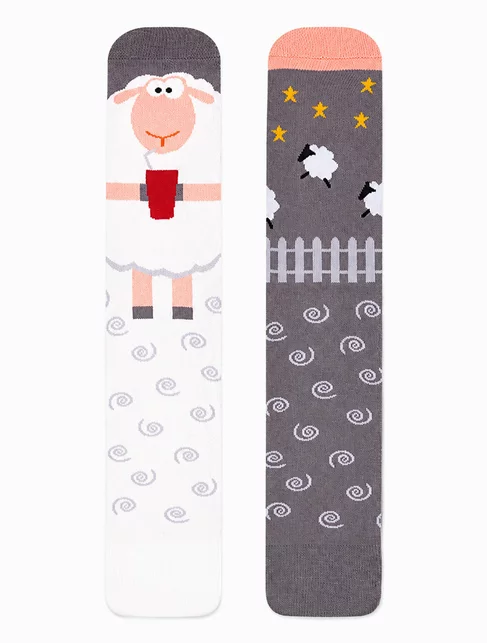 Sosete model unisex Nanushki Starsheep