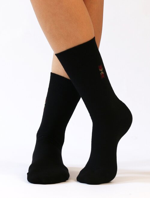 Sosete pantofi din bumbac cu logo sageti Wola W94.J01.994