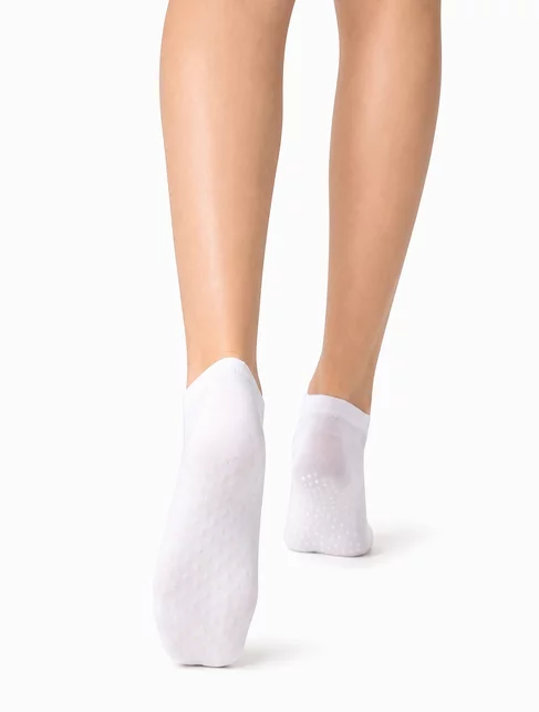 Sosete scurte antiderapante pentru pilates Conte Elegant Active