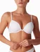 Sutien microfibra T-shirt buretat cu sarme Cotonella 8631 00B1