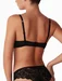 Sutien microfibra T-shirt buretat cu sarme Cotonella 8631 00B1