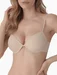 Sutien microfibra T-shirt cu push-up si sarme Cotonella 8643 00B1