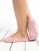 Talpici bumbac roz cu silicon Socks Concept BBT-01