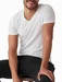 Tricou bumbac barbati cu decolteu in V Cotonella GU033 0001