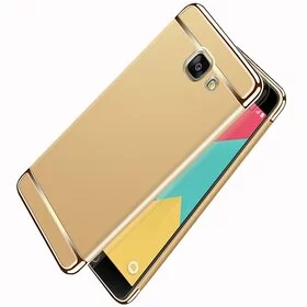 Husa 3 in 1 Luxury pentru Galaxy A7 (2017) Gold