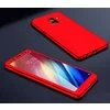 Husa 360 pentru Galaxy A8 Plus (2018) Red