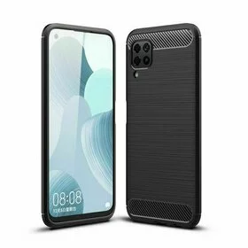 Husa Carbon din TPU flexibil pentru Huawei P40 Lite Black