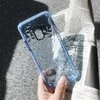 Husa Diamond Transparenta pentru Huawei P20 Light Blue