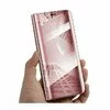 Husa Flip Mirror pentru Galaxy A20/ Galaxy A30 Rose Gold