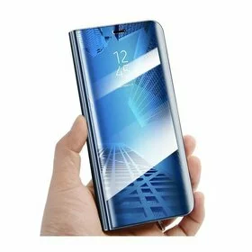 Husa Flip Mirror pentru Galaxy A50/ Galaxy A30s Blue