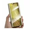 Husa Flip Mirror pentru Huawei Mate 20 Gold