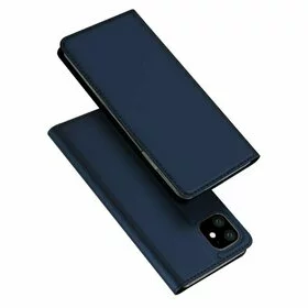 Husa flip tip Carte DUX DUCIS Skin Pro pentru iPhone 11 Navy