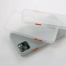 Husa mata cu bumper din silicon pentru Huawei Mate 20 Pro White