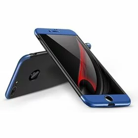 Husa Shield 360 GKK pentru iPhone 7 Plus / iPhone 8 Plus Black&Blue