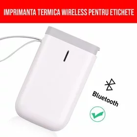 Imprimanta termica wireless pentru etichete ( nu necesita cartus)