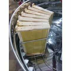 Centrifuga apicola radiala inox 42 / 42 / 18 rame electrica 220V actionare superioara full automat Lyson picture - 3