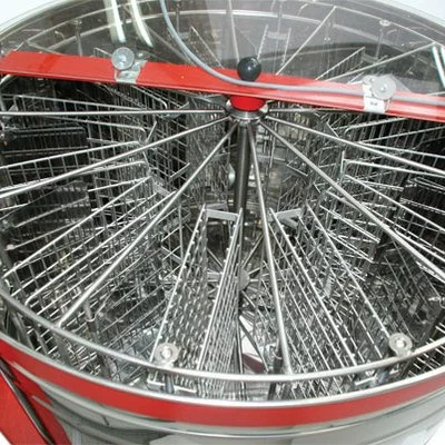 Centrifuga apicola reversibila inox 12 rame multietajat electrica 220V semiautomata Lyson picture - 2