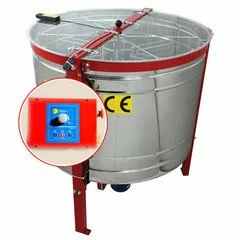 Centrifuga apicola reversibila inox 6 rame cuib electrica 220V semiautomata Lyson