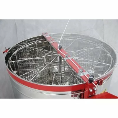 Centrifuga apicola reversibila inox 8 rame multietajat electrica 220V full automat Lyson picture - 2