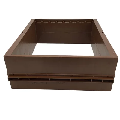 Corp stup magazie 10 rame (1/2) din plastic, cu distanțiere 8 rame – Nicot