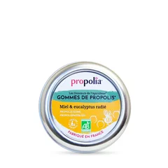 Gummies Bio cu Propolis, Miere și Eucalipt 45 g, cutie metalica – Propolia picture - 1
