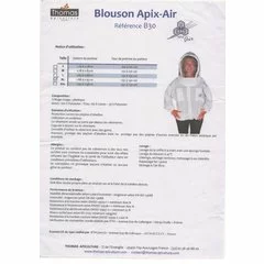 Masca apicola cu hanorac APIX AIR picture - 4