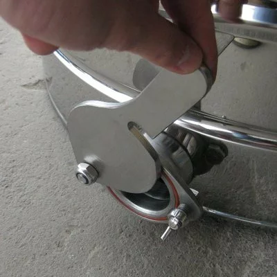 Maturator inox canea inox 280kg miere 200 litri cu manere Lyson picture - 4