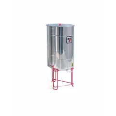Maturator miere inox 250kg cu fund conic si canea inox – ZERO, Lega picture - 1