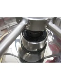 Centrifuga apicola radiala inox 30 / 24 / 6 rame electrica 220V actionare superioara full automat Lyson. picture - 4