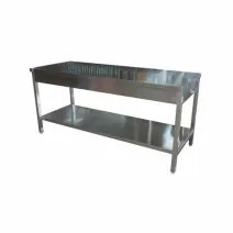 Masa inox cu raft 700mm X 1800mm