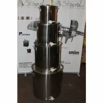Maturator inox alimentar cu manere si canea plastic 50 kg picture - 1