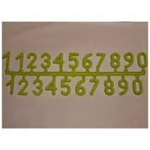 Placa 21 cifre numerotat stupi