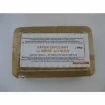 SAPUN EXFOLIANT CU POLEN- Apidava, 200g