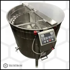 Centrifuga apicola combinata 20 rame multietajat 3/4 radial sau 4 rame cuib 1/1 tangential, inox alimentar AISI 304, Ø750 mm, electrica 220V/12V 280W - PREMIUM Techtron picture - 1