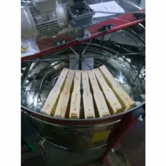 Centrifuga apicola radiala inox 42 / 42 / 18 rame electrica 220V actionare superioara semiautomata Lyson picture - 1