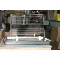 Tava descapacit cuva inox suport doua rame inox picture - 1