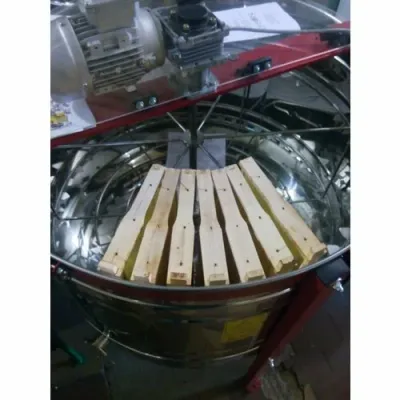 Centrifuga apicola radiala inox 42 / 42 / 18 rame electrica 220V actionare superioara semiautomata Lyson