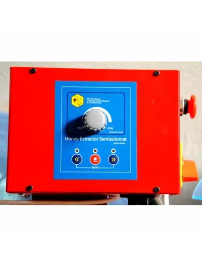 Centrifuga apicola reversibila inox 8 rame multietajat electrica 220V semiautomata Lyson