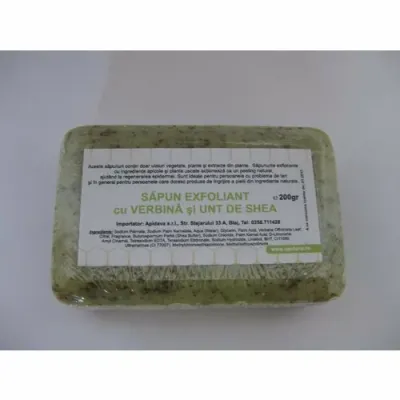 SAPUN EXFOLIANT CU VERBINA- Apidava, 200g