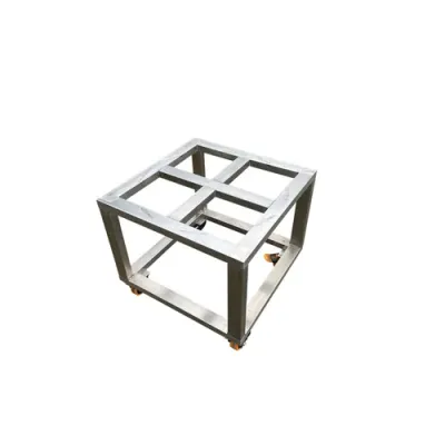 Stand inox cu roti pentru omogenizator sau maturator de maxim 350 kg, Techtron