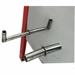 Topitor de ceara cu aburi din inox cu arzator, pentru 9-12 rame, Lyson picture - 4