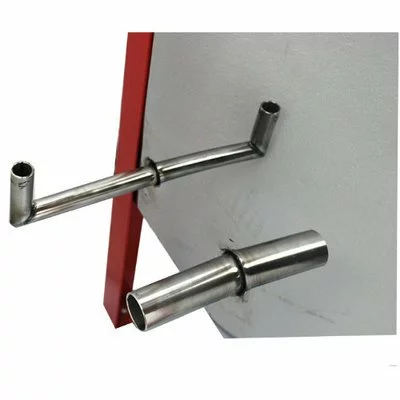 Topitor de ceara cu aburi din inox cu arzator, pentru 9-12 rame, Lyson picture - 4