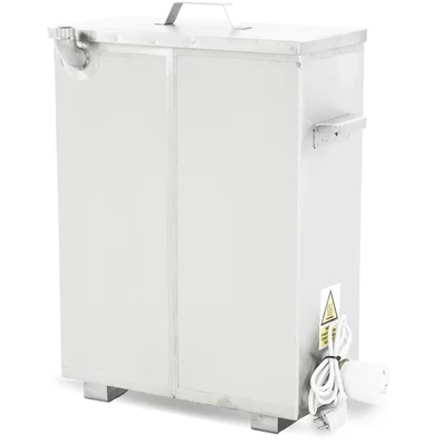 Topitor pentru ceara cu pereti dubli, din inox, pentru fabricarea lumanarilor, Lyson picture - 2