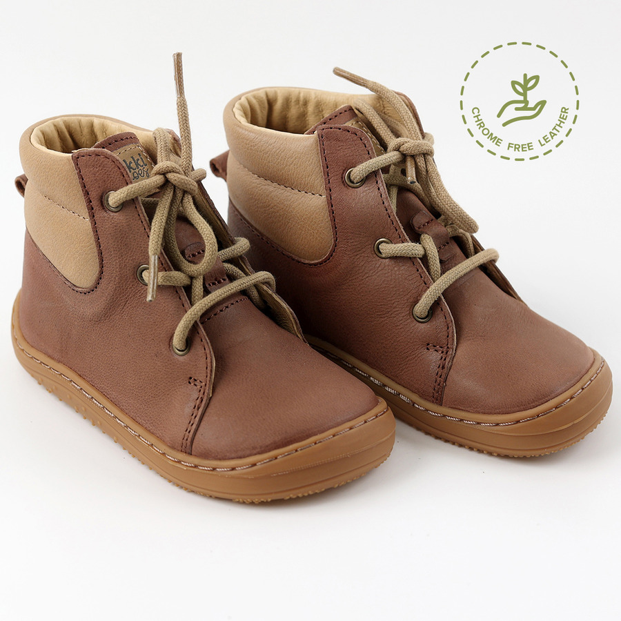 Ghete barefoot Beetle - Caramel 19-25 EU Ghete barefoot Beetle - Caramel 19-25 EU