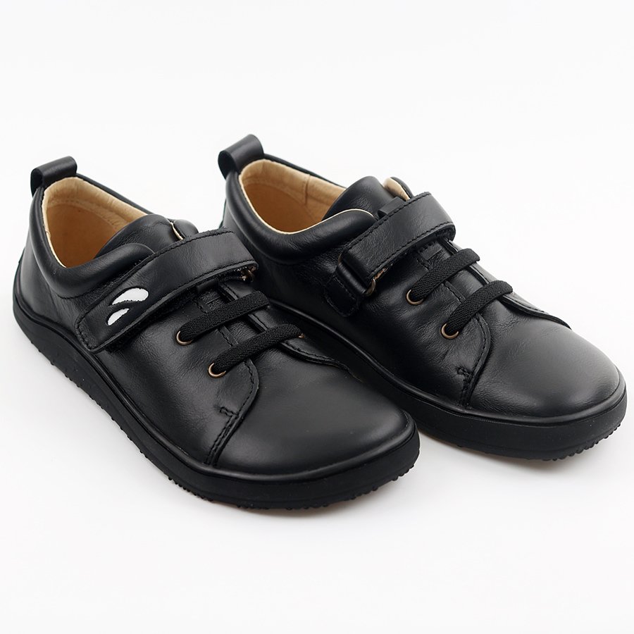OUTLET Pantofi barefoot HARLEQUIN - Black 30-39 EU