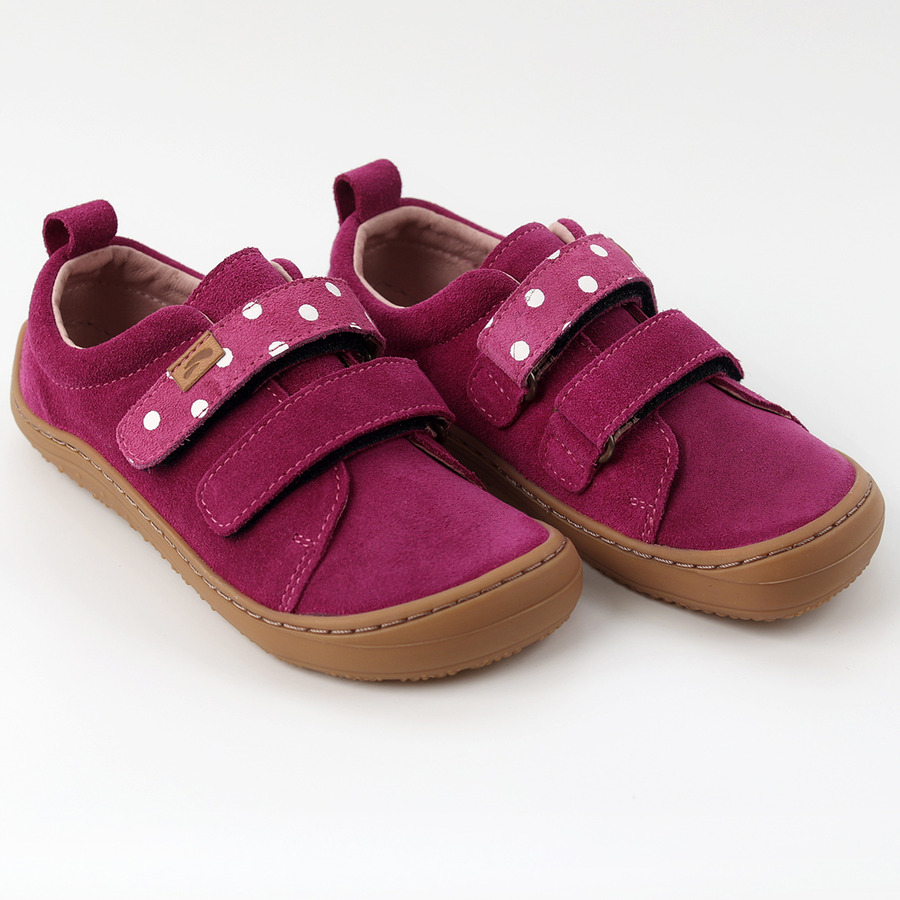 OUTLET Pantofi barefoot HARLEQUIN - Fuxia 24-29 EU